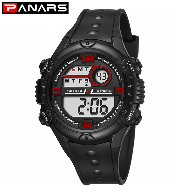PANARS Outdoor Sport Watch Men Digital Silicon 5bar Diving Watch 2019 Mens Multi-function Electronic Watches relojes digitales
PANARS Outdoor Sport Watch Men Digital Silicon 5bar Diving Watch 2019 Mens Multi-function Electronic Watches relojes digitales