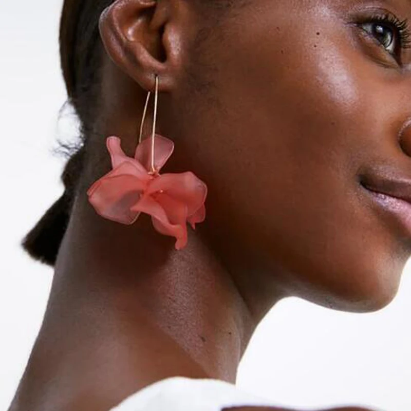 Bestessy ZA Resin Flower Drop Earrings For Women Fashion Maxi Dangle Earring Bohemia Statement Christmas Gift Jewelry
Bestessy ZA Resin Flower Drop Earrings For Women Fashion Maxi Dangle Earring Bohemia Statement Christmas Gift Jewelry