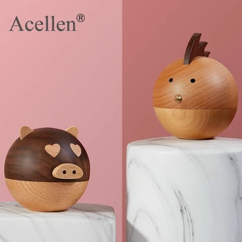Wooden Storage Ring BoxMiniature Figurines Decoration Creative Home Decor Children's Model Puppet Handmade Solid Wood
Wooden Storage Ring BoxMiniature Figurines Decoration Creative Home Decor Children's Model Puppet Handmade Solid Wood