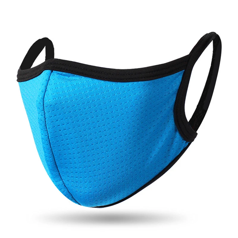 Unisex Spring Cotton Thin Personality Mask Solid Color Windproof Earloop Face Mouth Mask Summer Breathable Mouth Mask Wholesale