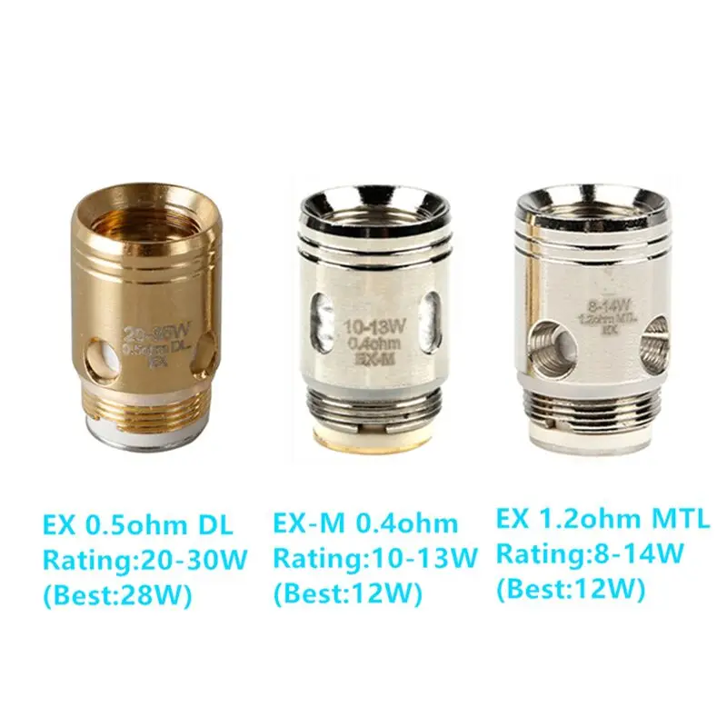 20 штук vapesoon Замена EX M Головка Катушки 0.4ohm сетки катушки для превышать сцепление