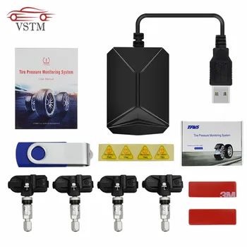 2019 New Car TPMS Car Tire Pressure Monitoring System for Android Navigation With 4 Internal Sensor Tyre Pressure Alarm 0-116psi
2019 New Car TPMS Car Tire Pressure Monitoring System for Android Navigation With 4 Internal Sensor Tyre Pressure Alarm 0-116psi