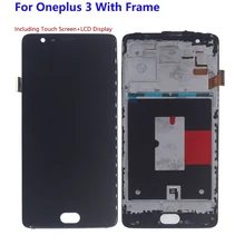 For Oneplus 3 LCD Display Touch Screen LCD Display Digitizer Assembly With Frame TFT For Oneplus Three A3000 A3003 LCD Display
For Oneplus 3 LCD Display Touch Screen LCD Display Digitizer Assembly With Frame TFT For Oneplus Three A3000 A3003 LCD Display