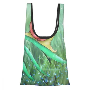 Folding Shopping Bag Snail Grass Meadow Rain Drops Foldable Shopping Bag Reusable Grocery Bag Food Organizer Vegetables Bag
Folding Shopping Bag Snail Grass Meadow Rain Drops Foldable Shopping Bag Reusable Grocery Bag Food Organizer Vegetables Bag
