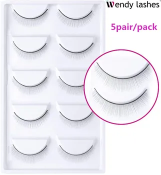 Training Lashes Eyelash Extension Practice Makeup Tools for Practicing on Mannequin Head Lashes Extensions Supplies 5pairs/pack
Training Lashes Eyelash Extension Practice Makeup Tools for Practicing on Mannequin Head Lashes Extensions Supplies 5pairs/pack