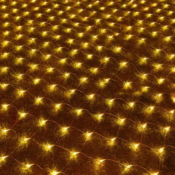 Thrisdar Christmas LED Net Mesh Fairy String Light 1.5x1.5M 2x2M 3x2M 6x4M Outdoor Garden Wedding Holiday Window Curtain Garland
Thrisdar Christmas LED Net Mesh Fairy String Light 1.5x1.5M 2x2M 3x2M 6x4M Outdoor Garden Wedding Holiday Window Curtain Garland