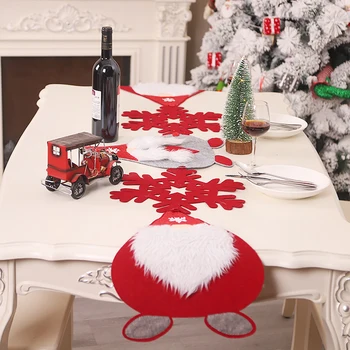 Material: Felt cloth Size: 170*35cm Optional Color: Red / Gray Table runner Christmas Soft Durable Resist fading
Material: Felt cloth Size: 170*35cm Optional Color: Red / Gray Table runner Christmas Soft Durable Resist fading