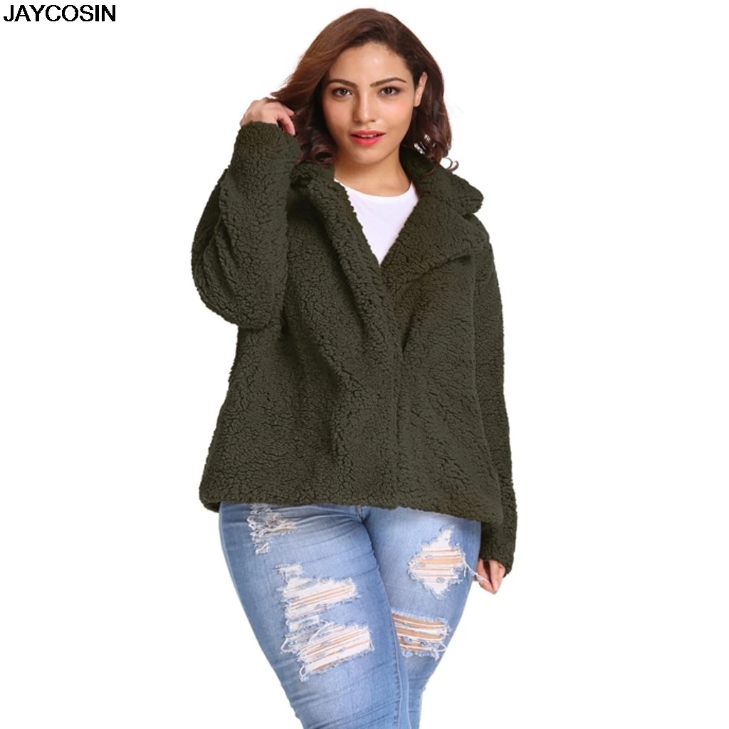 JAYCOSIN 2019 New Year Spring Faux Fur Teddy Bear Coat Jacket Women Fashion Open Stitch Hooded Coat Female Long Sleeve hot 9902
JAYCOSIN 2019 New Year Spring Faux Fur Teddy Bear Coat Jacket Women Fashion Open Stitch Hooded Coat Female Long Sleeve hot 9902