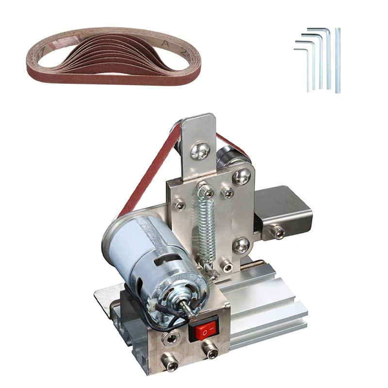 Multi-Function Electric Belt Sander Desktop Belt Sanding Grinding Machine Grinder Mini Power Polishing Tool,Eu Plug
Multi-Function Electric Belt Sander Desktop Belt Sanding Grinding Machine Grinder Mini Power Polishing Tool,Eu Plug
