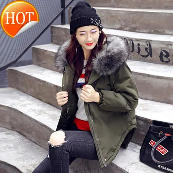 Solid Fashion Woman Winter Short Coats and Jackets Warm Hooded Pockets Padded Jacket Slim Fur Collar Woman Coats
Solid Fashion Woman Winter Short Coats and Jackets Warm Hooded Pockets Padded Jacket Slim Fur Collar Woman Coats