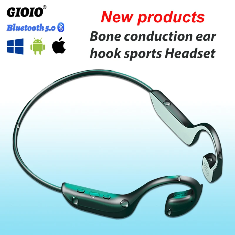TWS G100 Wireless Bluetooth Headphone Bone Conduction Ear Hook For Xiaomi Huawei Iphone Waterproof Sport Headset With Microphone
TWS G100 Wireless Bluetooth Headphone Bone Conduction Ear Hook For Xiaomi Huawei Iphone Waterproof Sport Headset With Microphone