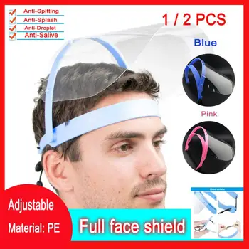 Face Shield Safety Full Face Mask Adjustable Clear Face Covers Mask Anti Droplet Spit Head Transparent Head-mounted Visor Shield
Face Shield Safety Full Face Mask Adjustable Clear Face Covers Mask Anti Droplet Spit Head Transparent Head-mounted Visor Shield