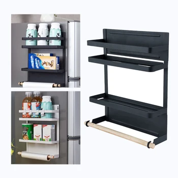 Fridge Magnetic Spice Rack Refrigerator Spice Organizer Single Tier Spice Storage Shelf Space Saving Storage Racks
Fridge Magnetic Spice Rack Refrigerator Spice Organizer Single Tier Spice Storage Shelf Space Saving Storage Racks