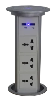 Wireless Fast Charger Smart Home Touch Pop up Power Socket Kitchen Desktop Hidden Electric Outlet 3 Universal Power+2 USB Ports
Wireless Fast Charger Smart Home Touch Pop up Power Socket Kitchen Desktop Hidden Electric Outlet 3 Universal Power+2 USB Ports