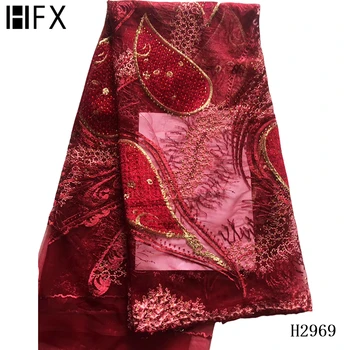 HFX Red Luxury 3D Embroidery Sequin Lace Fabric French Tulle Beaded Lace Fabric With Rhinestone Nigeria Lace Fabrics 2019 F2969
HFX Red Luxury 3D Embroidery Sequin Lace Fabric French Tulle Beaded Lace Fabric With Rhinestone Nigeria Lace Fabrics 2019 F2969