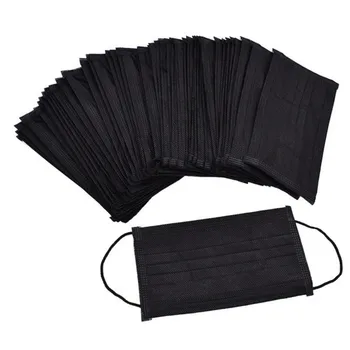 Disposable Black Adult Protective Mask Anti Dust Anti Droplets 3 Layers Filter Earloop Non Woven Face Mouth Mask for Men Women
Disposable Black Adult Protective Mask Anti Dust Anti Droplets 3 Layers Filter Earloop Non Woven Face Mouth Mask for Men Women