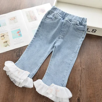 2020 Girls Jeans Children's Clothing New Kids Girl Casual Trousers Fashion Denim Pencil Leggings Pantalon Fillette 
2020 Girls Jeans Children's Clothing New Kids Girl Casual Trousers Fashion Denim Pencil Leggings Pantalon Fillette