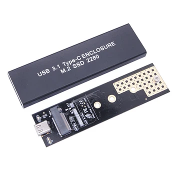 M2 SSD Case NVME Enclosure M.2 to USB Type C 3.1 SSD Adapter for NVME PCIE M Key 2230/2242/2260/2280 SSD Box M2 SSD Case RTL9210
M2 SSD Case NVME Enclosure M.2 to USB Type C 3.1 SSD Adapter for NVME PCIE M Key 2230/2242/2260/2280 SSD Box M2 SSD Case RTL9210