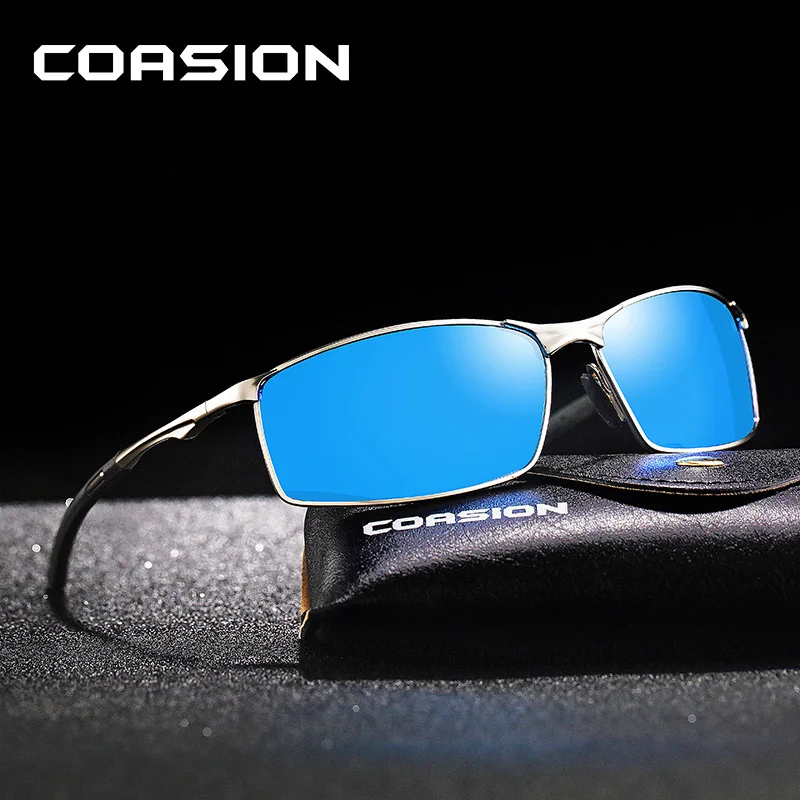 COASION Sunglasses Men Polarized 2019 Rectangle Metal Frame Sports Driving Sun Glasses for Men gafas de sol hombre UV400 CA1170
COASION Sunglasses Men Polarized 2019 Rectangle Metal Frame Sports Driving Sun Glasses for Men gafas de sol hombre UV400 CA1170