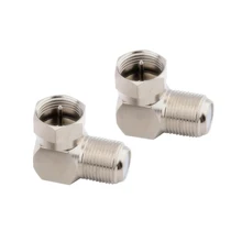 10PCS F Male To F Female Right Angle 90 Degree Coaxial Connector Adapter Connector RG6 RG5
10PCS F Male To F Female Right Angle 90 Degree Coaxial Connector Adapter Connector RG6 RG5