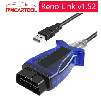 OBD2 Car accessories Renollink Diagnostic Cable For Renault pin code ECU Programmer Key Programming Airbag Reset Reno Link V1.52
OBD2 Car accessories Renollink Diagnostic Cable For Renault pin code ECU Programmer Key Programming Airbag Reset Reno Link V1.52