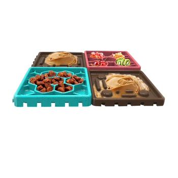 4pcs Feeding Dog Training Treat Dispensing Eating Pet Bathing Slow Feeder Mat Anti Chocking Grooming Distraction Wall Suction
4pcs Feeding Dog Training Treat Dispensing Eating Pet Bathing Slow Feeder Mat Anti Chocking Grooming Distraction Wall Suction
