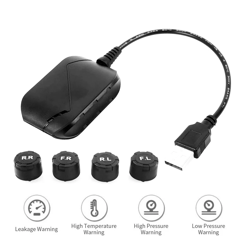 Universal Tpms Usb Car Tire Pressure Monitoring System 4 External Sensor Wireless TPMS Car Multi Media Tpms for Android
Universal Tpms Usb Car Tire Pressure Monitoring System 4 External Sensor Wireless TPMS Car Multi Media Tpms for Android