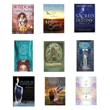 The Light Seer's Tarot Cards Board Games Oracle Guidance Divination Fate Tarot Deck Table Game Playing Card Home Entertainment
The Light Seer's Tarot Cards Board Games Oracle Guidance Divination Fate Tarot Deck Table Game Playing Card Home Entertainment