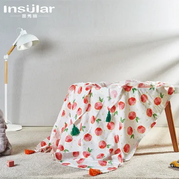 Insular Insular loveme luo Celebrity Style Double Layer Bamboo Cotton Cloth Infant Blanket Newborns Baby Swaddle Bath Towel
Insular Insular loveme luo Celebrity Style Double Layer Bamboo Cotton Cloth Infant Blanket Newborns Baby Swaddle Bath Towel