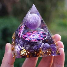 Orgone Energy Generator Pyramid Amethyst Peridot Healing Natural Crystal Reiki Chakra Generator Orgonite Pyramid Meditation Tool
Orgone Energy Generator Pyramid Amethyst Peridot Healing Natural Crystal Reiki Chakra Generator Orgonite Pyramid Meditation Tool