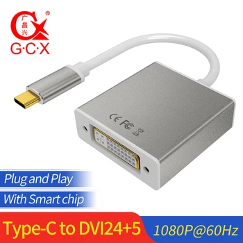 USB C to DVI Converter 1080P USB3.1 Type C to DVI24+5 Dual Link Adapter for MacBook Pro Chromebook Pixel S8 S9 Note 8
USB C to DVI Converter 1080P USB3.1 Type C to DVI24+5 Dual Link Adapter for MacBook Pro Chromebook Pixel S8 S9 Note 8