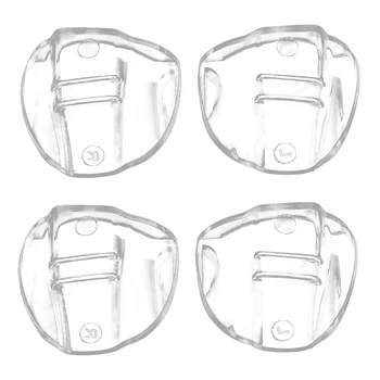 2 PairsTransparent Eye Glasses Side Shields Protective Wing Spectacles Side Protection Sheet for Anti-splashing Glasses
2 PairsTransparent Eye Glasses Side Shields Protective Wing Spectacles Side Protection Sheet for Anti-splashing Glasses