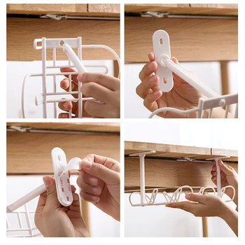 Holder Hanging Rack Line Finishing Home Office Desk Wire OrganizerUnder Table Storage Rack Cable Rack Shelf Table Bottom So
Holder Hanging Rack Line Finishing Home Office Desk Wire OrganizerUnder Table Storage Rack Cable Rack Shelf Table Bottom So