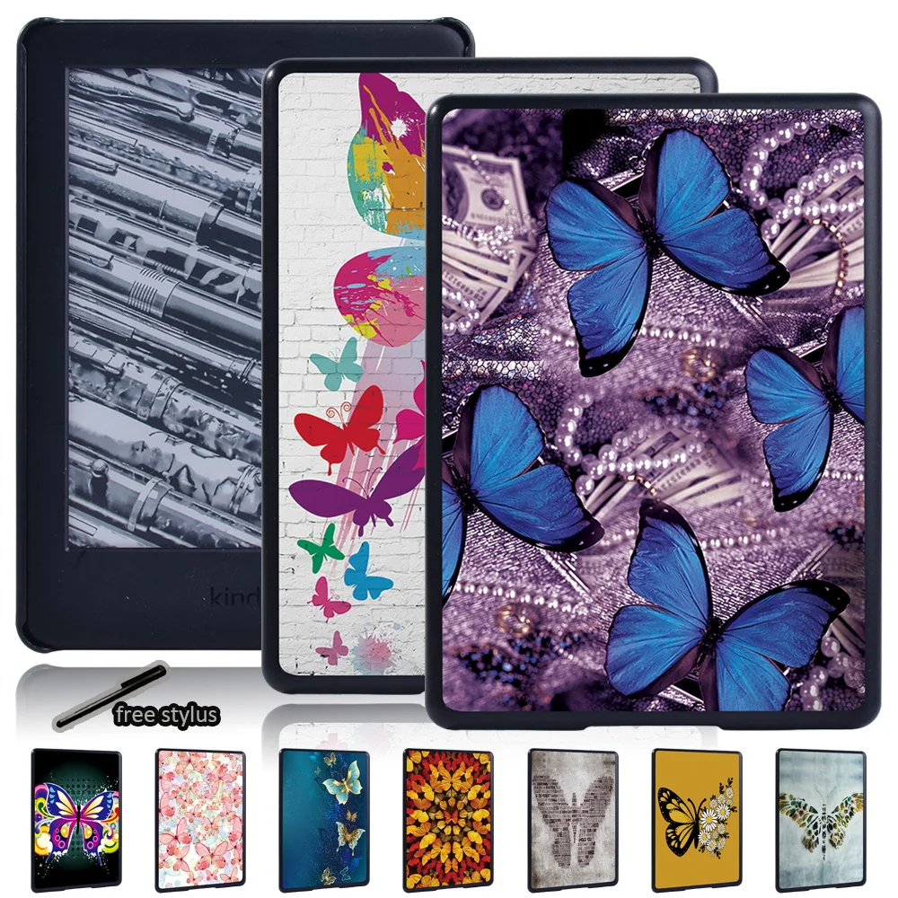 Tablet Cover Case for Amazon Kindle eReader Paperwhite 1/2/3/4/All-new Kindle (10th Gen) 2019/8th Gen 2016 - Butterfly Back Case
Tablet Cover Case for Amazon Kindle eReader Paperwhite 1/2/3/4/All-new Kindle (10th Gen) 2019/8th Gen 2016 - Butterfly Back Case