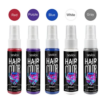 Hot 5-color One Time Hair Color Spray 30ml Hair Dye Temporary DIY Hair Color Washable One-time Dye for Unisex
Hot 5-color One Time Hair Color Spray 30ml Hair Dye Temporary DIY Hair Color Washable One-time Dye for Unisex
