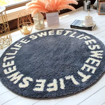 Nordic Round Carpet Bedroom Living Room Rugs Coffee Table Sofa Floor Mat Computer Chair Cushion Hanging Basket Bedside Modern
Nordic Round Carpet Bedroom Living Room Rugs Coffee Table Sofa Floor Mat Computer Chair Cushion Hanging Basket Bedside Modern