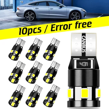 10 Pcs AUDEW T10 / W5W LED Side Marker Lights Bulbs 9 SMD2835 LED Lamp Beads Auto Clearance Lamp IP65
10 Pcs AUDEW T10 / W5W LED Side Marker Lights Bulbs 9 SMD2835 LED Lamp Beads Auto Clearance Lamp IP65