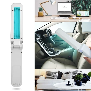 Handheld UVC Disinfection Lamp 2W UV Sterilization Lamp Folding Ultraviolet Disinfection Light Travel Sterilizing Lights
Handheld UVC Disinfection Lamp 2W UV Sterilization Lamp Folding Ultraviolet Disinfection Light Travel Sterilizing Lights