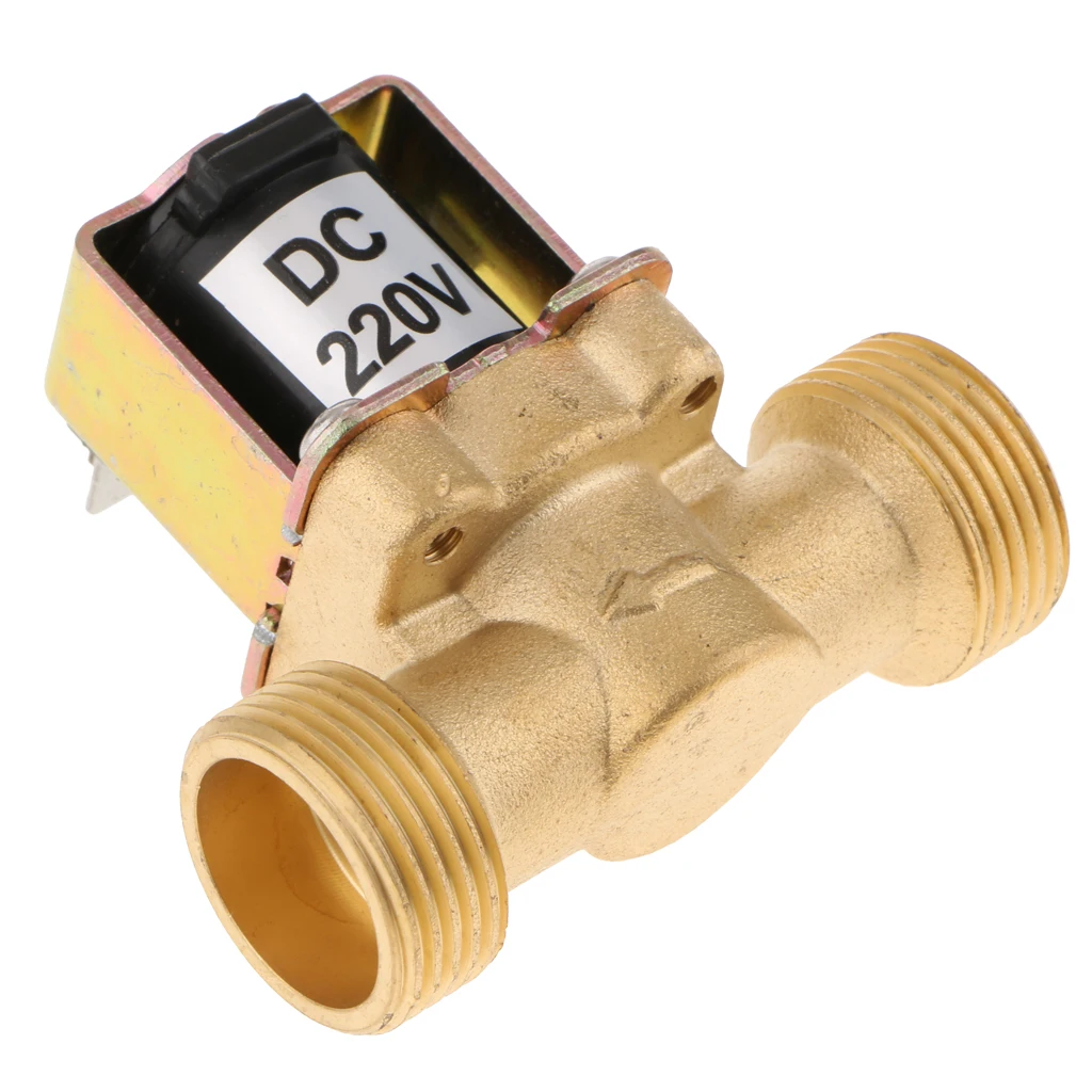 Brass Electromagnetic / Inlet water solenoid valve 6 Points Outer Teeth 220V Brass Electromagnetic / Inlet water solenoid valve 6 Points Outer Teeth 220V