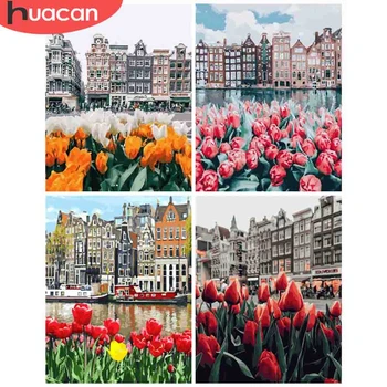 HUACAN Oil Painting By Numbers Scenery Drawing On Canvas Hand Painted Paintings City DIY Pictures By Number House Home Decor
HUACAN Oil Painting By Numbers Scenery Drawing On Canvas Hand Painted Paintings City DIY Pictures By Number House Home Decor