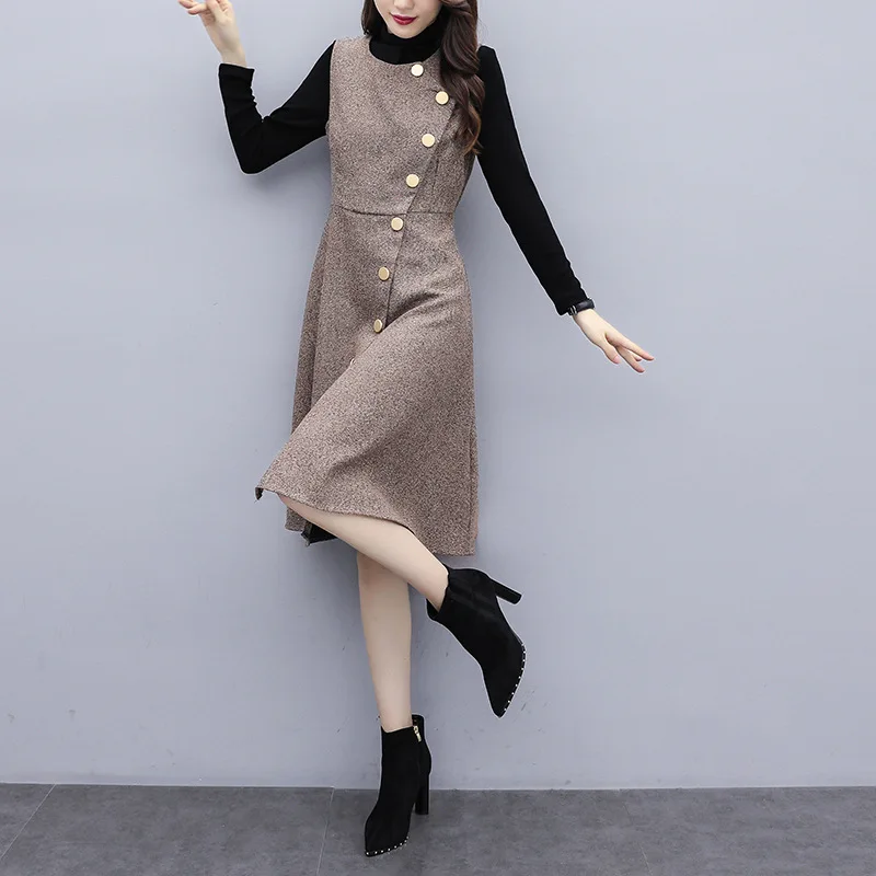 Fashion Woolen Set/Suit Skirt Elegant 2019 Autumn And Winter Long Sleeve Elegant Comfortable Two-Piece Set
Fashion Woolen Set/Suit Skirt Elegant 2019 Autumn And Winter Long Sleeve Elegant Comfortable Two-Piece Set