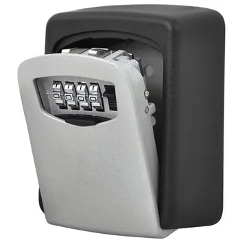 Wall Mounted Key Storage Organizer Boxes with 4 Digit Combination Lock Spare Keys Organizer Boxes Metal Secret Safe Box
Wall Mounted Key Storage Organizer Boxes with 4 Digit Combination Lock Spare Keys Organizer Boxes Metal Secret Safe Box