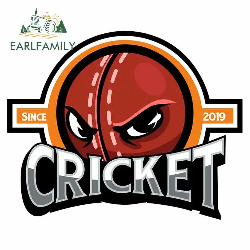 EARLFAMILY 13cm x 10.7cm Cricket Logo Funny Car Stickers Cartoon Waterproof Anime Oem Bumper Trunk Truck Graphics Accessories
EARLFAMILY 13cm x 10.7cm Cricket Logo Funny Car Stickers Cartoon Waterproof Anime Oem Bumper Trunk Truck Graphics Accessories