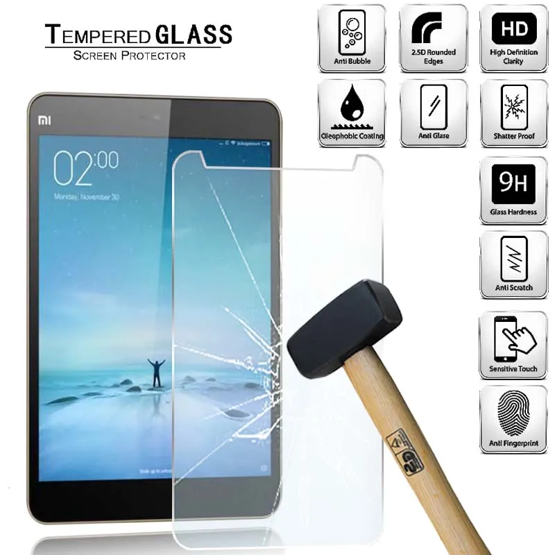 Tablet Tempered Glass Screen Protector Cover for Xiaomi Mi Pad 2 Tablet PC HD Eye Protection Anti-Fingerprint Tempered Film
Tablet Tempered Glass Screen Protector Cover for Xiaomi Mi Pad 2 Tablet PC HD Eye Protection Anti-Fingerprint Tempered Film