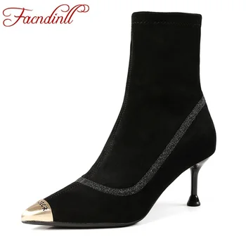 FACNDINLL 2020 Newest Brand Women Ankle Boots Pointed Toe Slip On European Style High Heels Shoes Fashion Short Boots Female 39
FACNDINLL 2020 Newest Brand Women Ankle Boots Pointed Toe Slip On European Style High Heels Shoes Fashion Short Boots Female 39