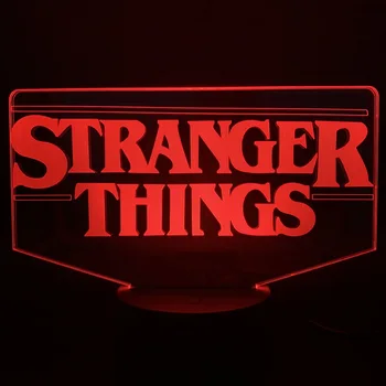 STRANGER THINGS Movie 3D Illusion Lamp 7 Colors LED Night Light Children Lampara Baby Sleeping Decor Xmas Gift Bluetooth Speaker 
STRANGER THINGS Movie 3D Illusion Lamp 7 Colors LED Night Light Children Lampara Baby Sleeping Decor Xmas Gift Bluetooth Speaker