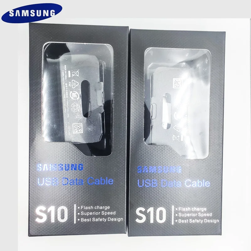 Оригинальный кабель Samsung type c galaxy 10 см зарядный Быстрая зарядка USB 3 1 Type C для S8 s9 S10