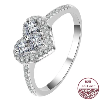 Unique craft charming Innovative Independent Women's Standard Ring Creative Heart-shaped Micro-inlay Group with Brand jewelry
Unique craft charming Innovative Independent Women's Standard Ring Creative Heart-shaped Micro-inlay Group with Brand jewelry