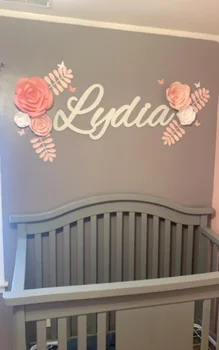 Personalized Large Size Wood Name Sign Options Custom Baby Name Sign for Nursery Décor 
Personalized Large Size Wood Name Sign Options Custom Baby Name Sign for Nursery Décor