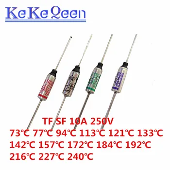 

20PCS SF169E 172C TF 172 RY172 SEFUSE Cutoffs Thermal Fuse 10A 250V Assortment Kit SF152E SF76E SF113E SF91E SF96E SF188E SF240E